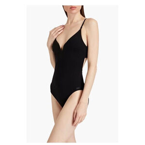 Zimmermann One Piece Women’s 2-4 Black Sculpt Cutout Bikini Swimwear